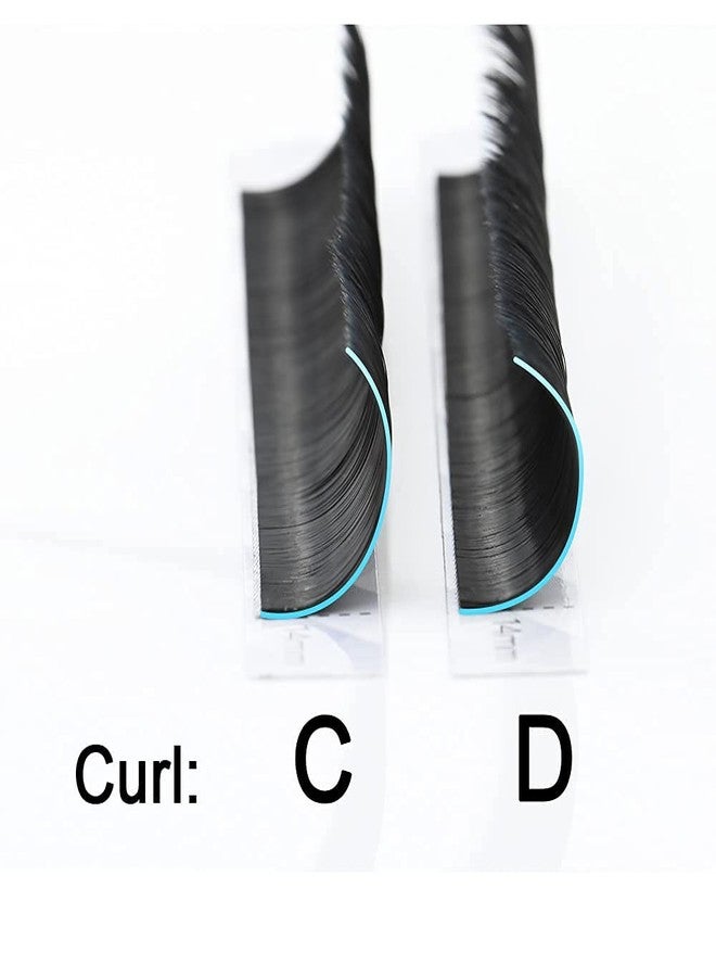 NAGARAKU Easy Fanning Auto Fans Eyelash Extension Self Handing Making Fast Bloom Flowering Pre-bonded Lashes Mega Volume 12 Row/Tray With Thickness 0.05mm Curl C (Length - Mix 16-20mm) - Image 4