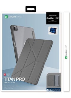 Titan Pro for iPad Pro 12.9 inch 6th Gen (2022)/ 5th Gen (2021)/ 4th Generation (2020) with Pencil Storage Slot - Dark Grey - pzsku/ZC8B8ED28904CE81BD54AZ/45/_/1683120244/0e8615db-7ca0-40b5-9618-a3f3003618b2