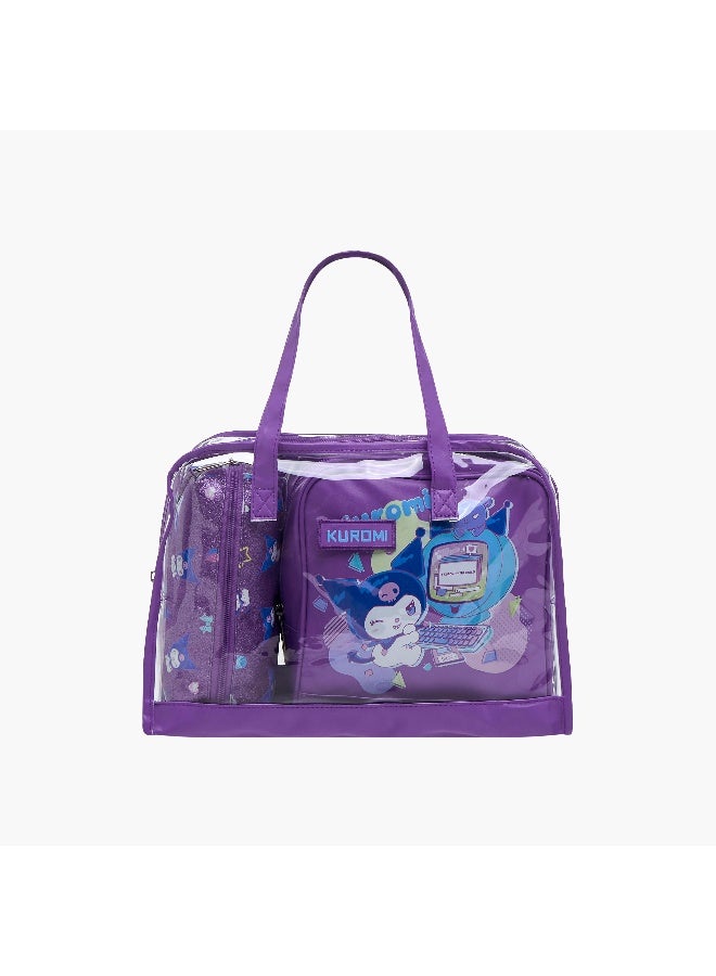 SANRIO KUROMI COSMETIC BAG SET - Image 2