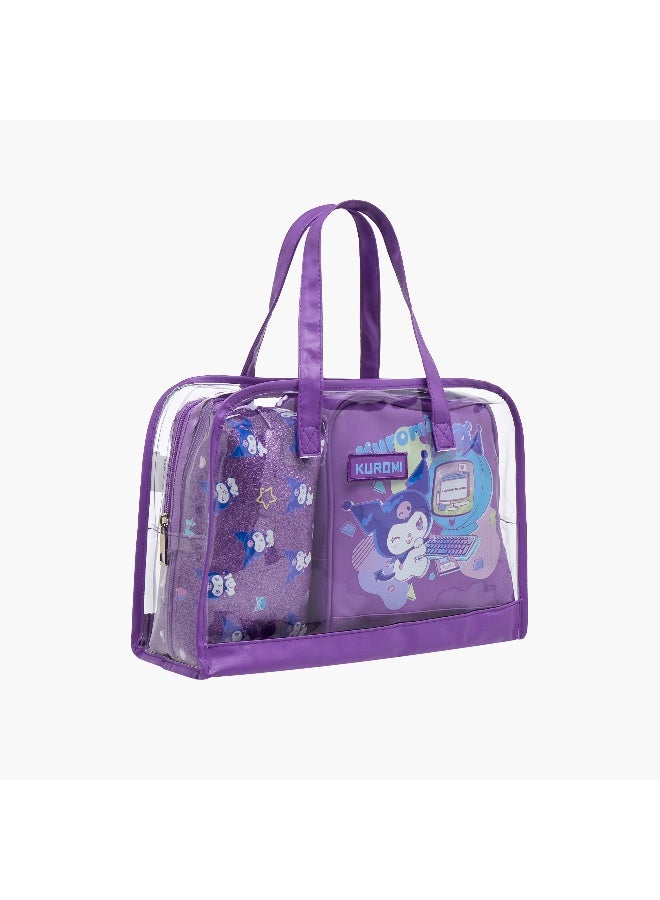 SANRIO KUROMI COSMETIC BAG SET - Image 3
