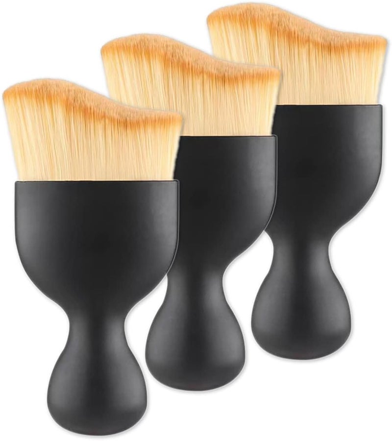 JIANFA Car Interior Detailing Brush, Auto Interior Soft Hair Removal Brush,Car Brush, Car Cleaning Brush Interior Soft Bristles Detailing Brush Dusting Tool for Car,Home,Office,Computer,Keyboard (3PCS) - Image 1