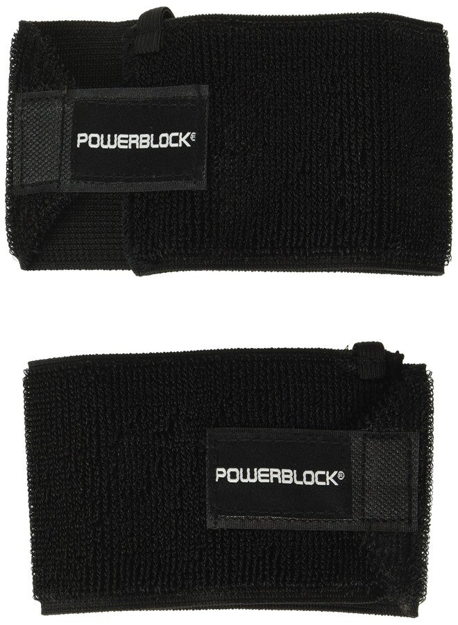 POWERBLOCK Weightlifting Wrist Wraps, Black