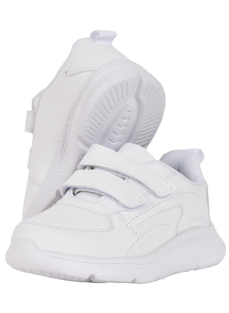Rockstar Mens Pure White Shoes - Image 4