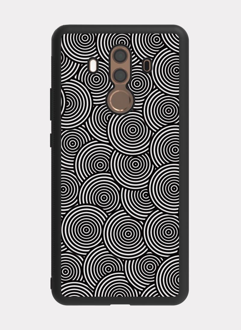 PXLAAT Huawei Mate 10 case cover Circles pattern - Image 1
