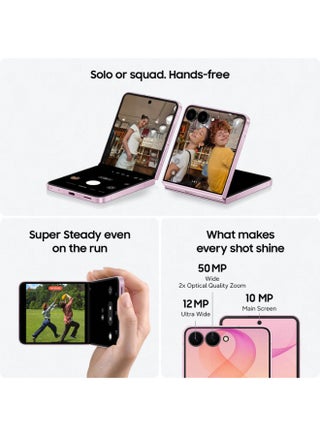 Galaxy Z Flip 8 Dual SIM Graphite 12GB RAM 256GB 5G - Middle East Version - view 3