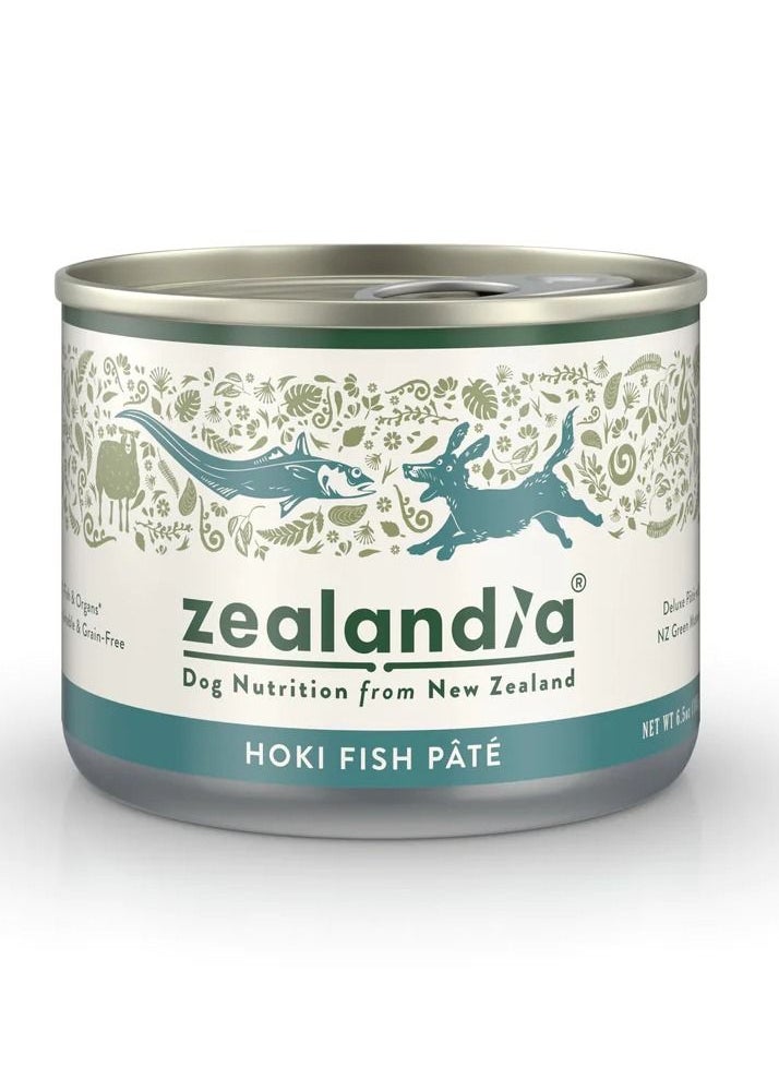 ZEALANDIA Hoki Fish Pate Dog Wet Food 185g 