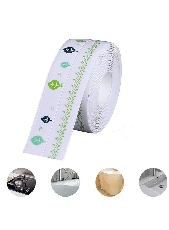 DPISZONE Kitchen Sink Platform Sticker Bathroom Corner Tape Wall Sealing Strip,Waterproof Kitchen Caulk Tape Bathroom Basin Decorative Wall Caulk Strip Toilet Sealant TapWaterproof Tape (1pcs) - Image 5