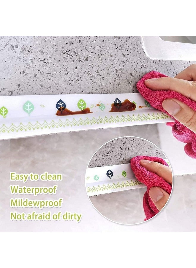 DPISZONE Kitchen Sink Platform Sticker Bathroom Corner Tape Wall Sealing Strip,Waterproof Kitchen Caulk Tape Bathroom Basin Decorative Wall Caulk Strip Toilet Sealant TapWaterproof Tape (1pcs) - Image 3