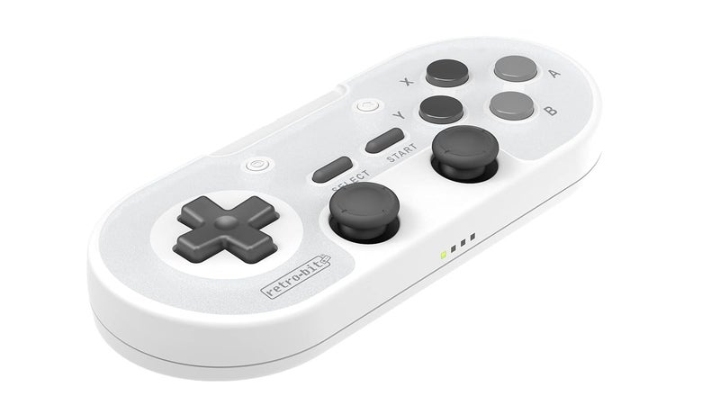 Retro Bit Legacy 16 Wireless 2.4GHz Controller for SNES, Switch, PC, MacOS, RetroPie, Raspberry Pi and Other USB Devices (Classsic Gray) - Image 2