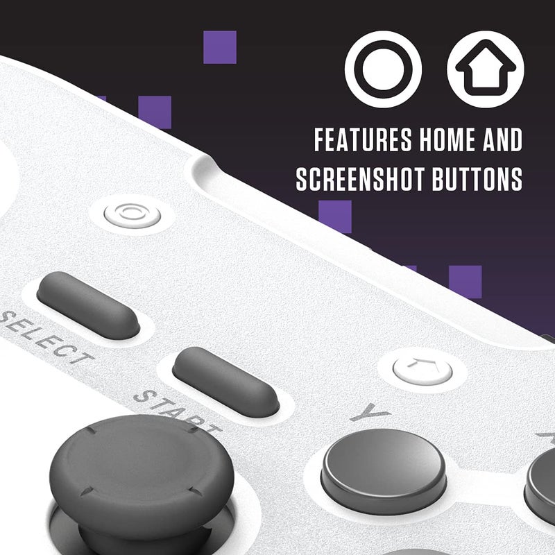 Retro Bit Legacy 16 Wireless 2.4GHz Controller for SNES, Switch, PC, MacOS, RetroPie, Raspberry Pi and Other USB Devices (Classsic Gray) - Image 5
