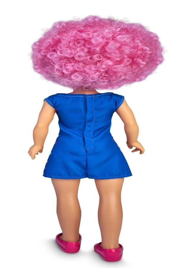 NANCY Curly Power Fashion Doll with Pink Hair, 16" Doll - Image 5