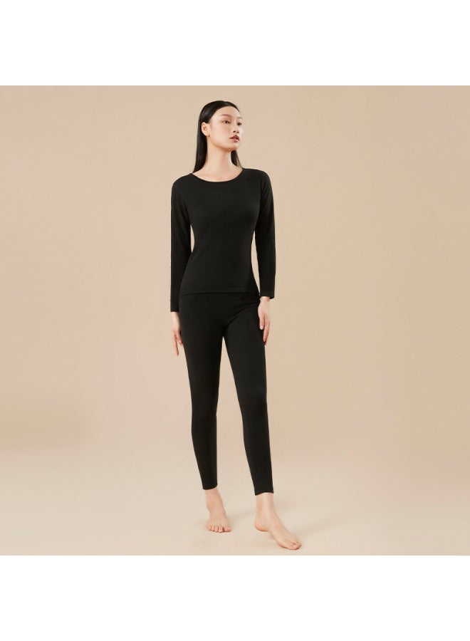 New Couple Thermal Underwear Men's Fever Plus Cashmere Silk Autumn Clothes Autumn Trousers Women's Suit Base Winter