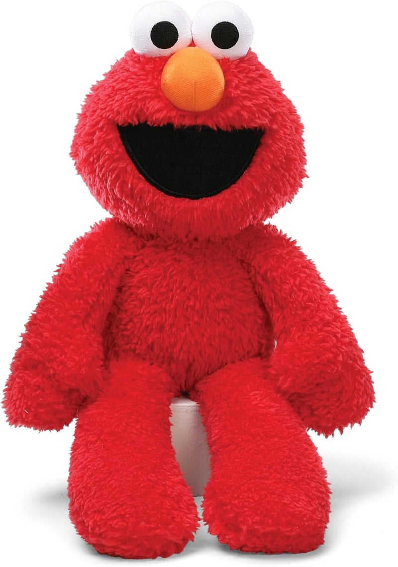 GUND Sesame Street Official Elmo Take Along Buddy Plush, Premium Plush Toy for Ages 1 & Up, Red, 13 - Image 1
