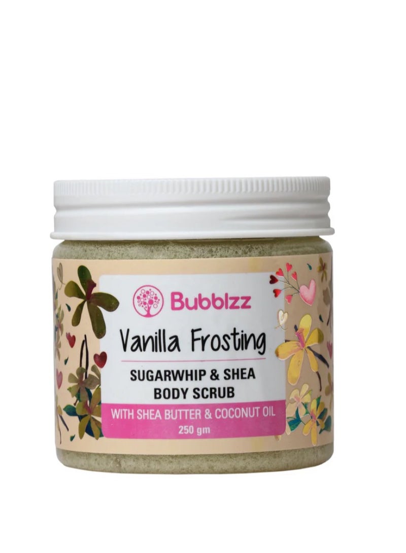 Bubblzz Vanilla Frosting Body Scrub 250gm 