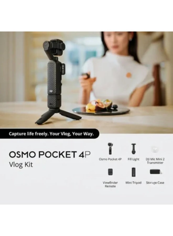 أوسمو Osmo Pocket 4P Vlog  Creator Combo - Image 2