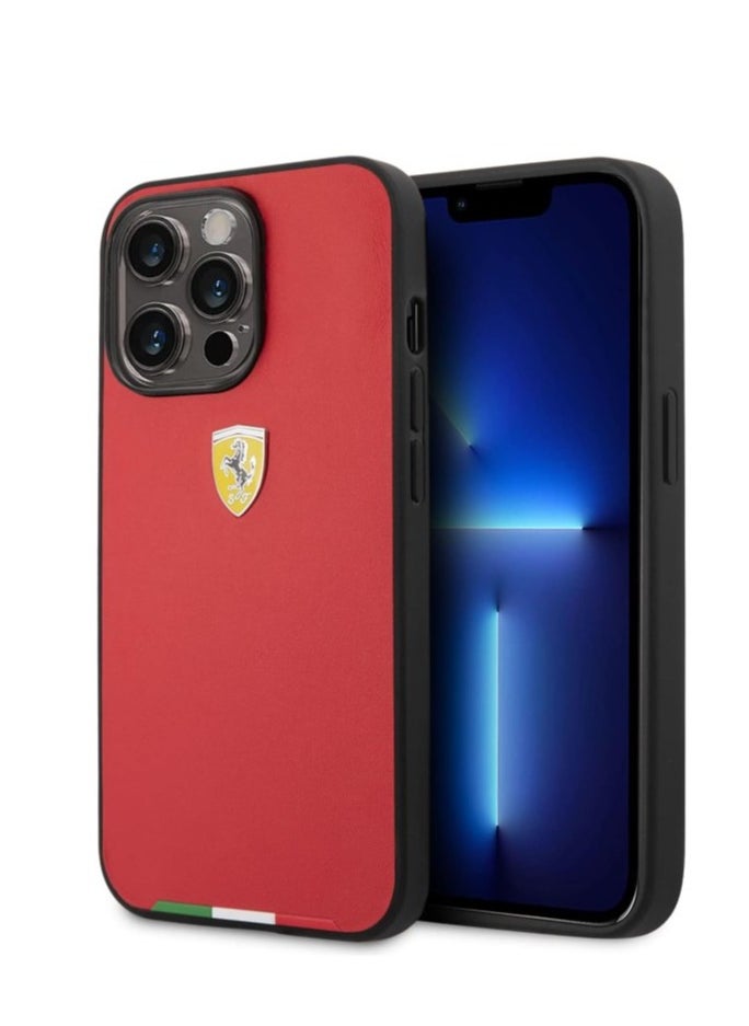 Ferrari - Protective case cover for iPhone 14 Pro Max- Red - Image 1