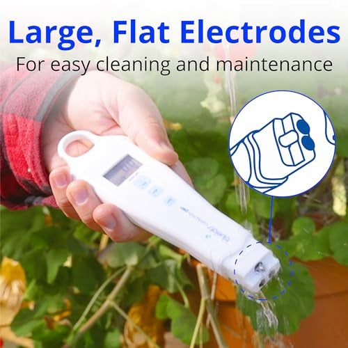 Bluelab PENCON Conductivity Pen and Digital TDS Meter, Water Tester for Temperature and Nutrient (CF, EC, PPM 500, PPM 700), TDS Testing Kit for Hydroponic System and Indoor Plant Grow - Image 5