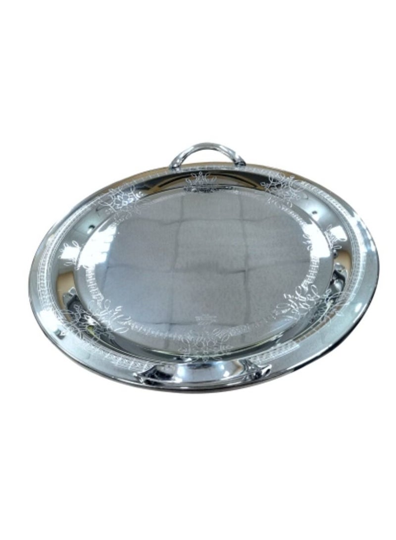 Jazz tray set silver round - Image 4