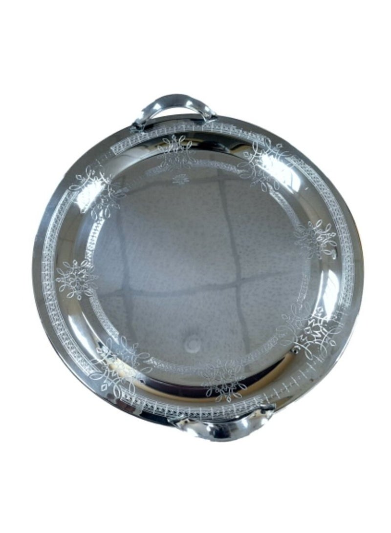 Jazz tray set silver round - Image 5