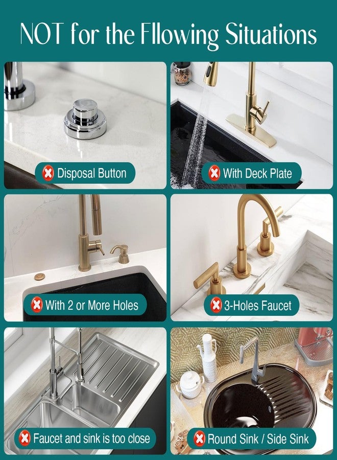 eormoe Dreatim Faucet Mat for Kitchen Sink - Wider Diatomite Fast Drying Stone Sink Tray, Super Absorbent, Prevents Moisture Buildup - Faucet Splash Guard for Bathroom Counter [Light Grey, 15x5.3inch] - Image 3