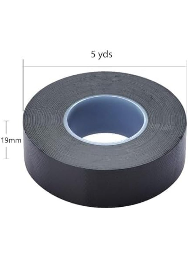 Biella Waterproof Self-Fusing Silicone Rubber Tape Electrical Tape For Coax Connectors/Coaxial Cable/Antenna/Emergency Repair 19Mm X.08Mm,5Yds (Pack Of 2)  - Image 2