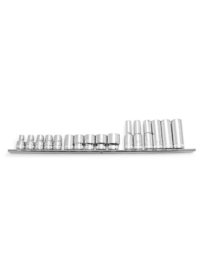 Sata SATA GL09520 16-Piece 1/2" Drive 6 Point Metric Socket Set  - Image 2