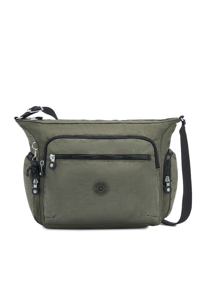 kipling Medium Crossbody Female Green Moss Gabbie  - Image 1