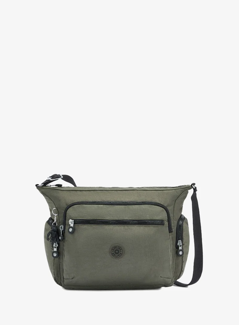 Kipling Gabbie Medium Female Crossbody Bag - Green Moss