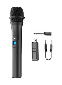Wireless Microphone, Universal Handheld Karaoke Mic Speaker, Over 110 DB Outdoor Indoor Cordless Microphone System with USB Reciver for Singing, Karaoke, Speech, Wedding