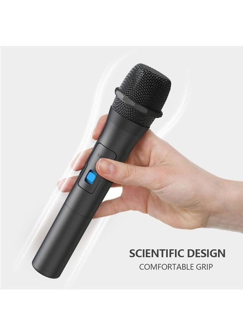 Generic - Wireless Microphone, Universal Handheld Karaoke Mic Speaker, Over 110 DB Outdoor Indoor Cordless Microphone System with USB Reciver for Singing, Karaoke, Speech, Wedding - Image 1