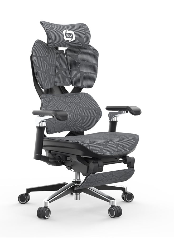 SIHOO Xallking X5PRO-401-JT High Adjustable Gas Lifting Silla For Gamer Computer Ergonomic Chair Full Mesh Chair With Footrest  - Image 3
