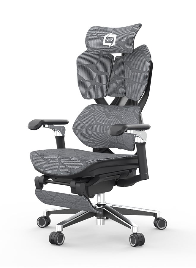 SIHOO Xallking X5PRO-401-JT High Adjustable Gas Lifting Silla For Gamer Computer Ergonomic Chair Full Mesh Chair With Footrest  - Image 4