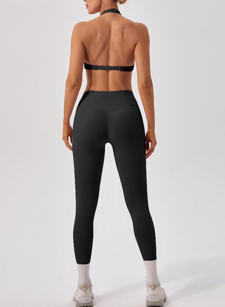 general Gym Sets Yoga Clothes Women Sport Suit Sportswear Fitness Tracksuit  - Image 4