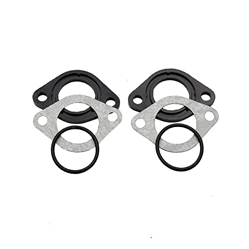 YD-PS001 26mm Carburetor Carb Carby Intake Carb Manifold Gasket for 125cc 150cc PIT Dirt Bike Quad ATV Buggy Pack of 2 - Image 1