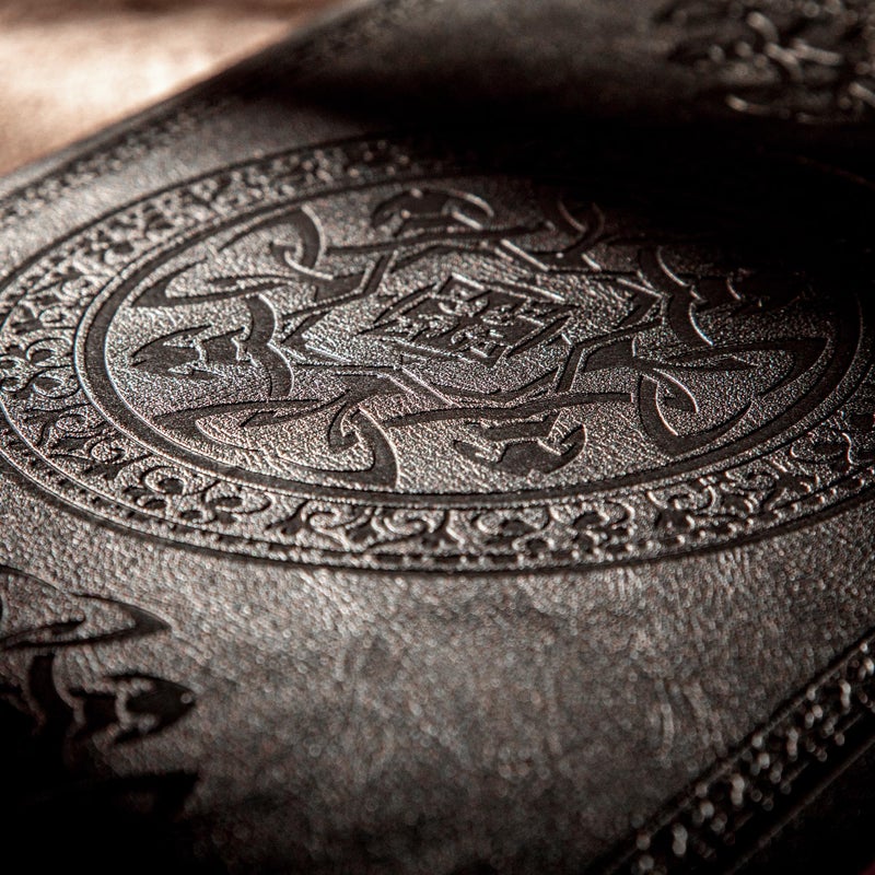 CAGIE Lined Journal for Men Soft Cover Notebook Leather Journals for Writing, 180 Lay Flat Vintage Mens Journal Personal Diary, 5.7'' X 8.3'', Black - Image 3