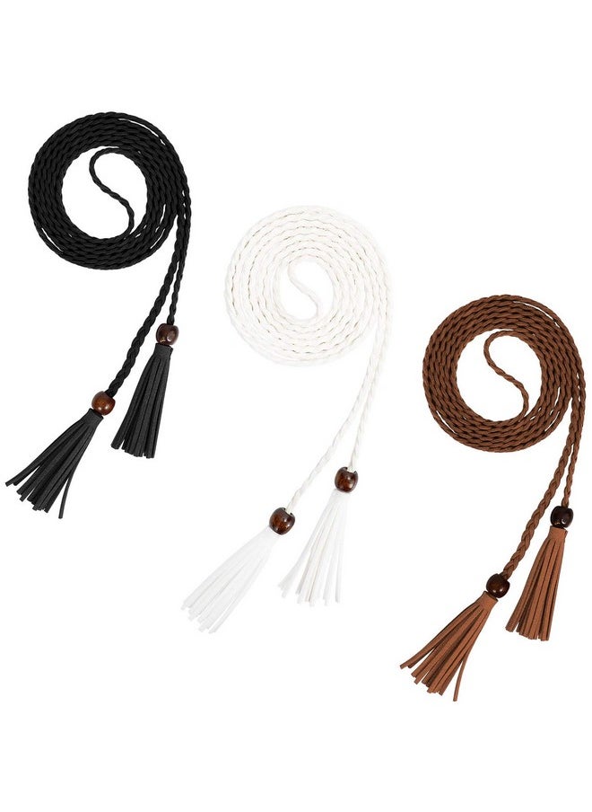 3 Pack Women Thin Tassel Braided Waist Belt Skinny Woven Tassel Belt - pzsku/ZC8BB2DCE9080CC58A74AZ/45/_/1718300436/95ff6b5e-6312-40e6-ae3e-022554fbc139