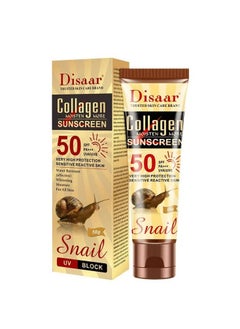 Disaar Sunscreen Cream SPF 50 with Collagen - 50 gm