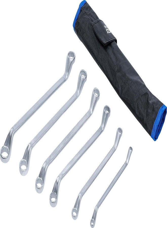 BGS 32105 Double Ring Spanner Set, 75 ° offset, 1/4 inch and 3/4inch, Inch Sizes, Set of 6 - Image 2