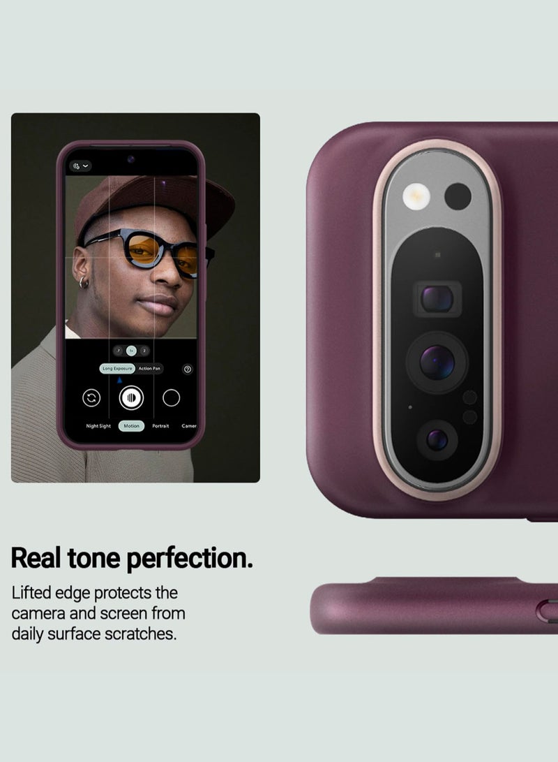 Caseology Nano Pop Google Pixel 9 Pro XL Case Cover (2024) Mil Grade - Burgundy Bean - Image 5