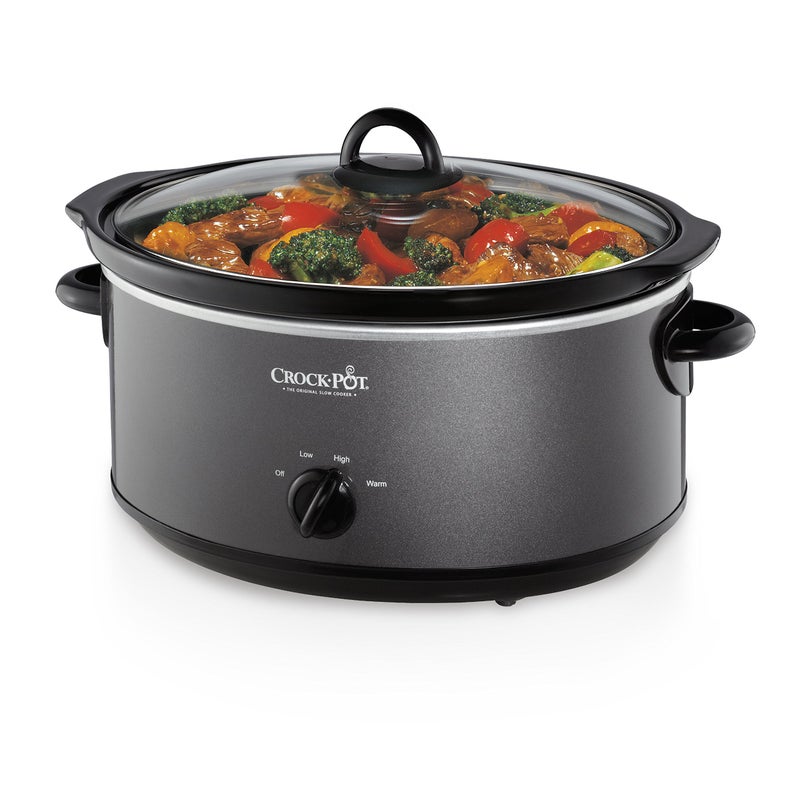 Crock-Pot طباخ بطيء كروك بوت SCV700-CH-BR سعة 7 لترات فحم - Image 2