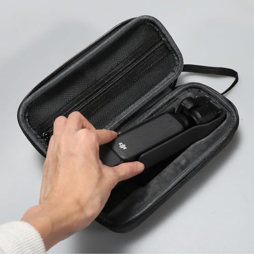 ADOFYS Portable Carrying Case for DJI Osmo Pocket 3 | Hard EVA Shockproof Travel Storage Case for Pocket 3 Camera & Accessories | Water-Resistant & Dustproof with Secure Strap (Camera not Included) - Image 5