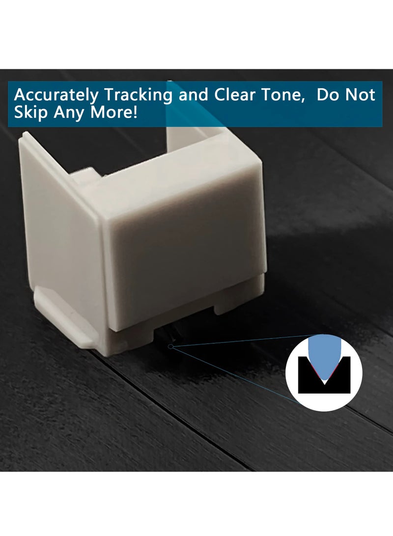 Replacement Needles for ATN3600L Diamond Record Player with Cleaning Brush, Compatible with Audio,Technica AT,LP60X Series Vinyl Players - Image 4