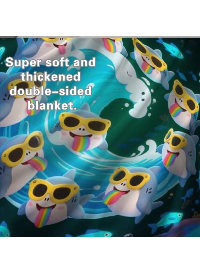 عام Wisdom Fairy (أحدث) بطانية رقيقة من الفانيلا (دافئة ومريحة، ومناسبة للنوم، واستخدام اللعبة، وإزالة الغبار والرمل) 150 سم * 200 سم - 27 - Image 5