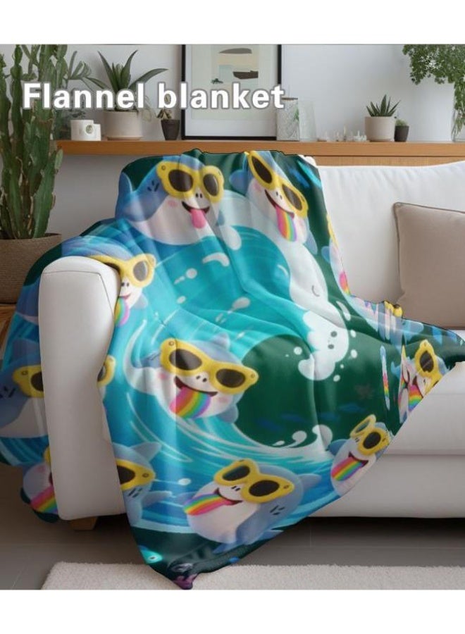 عام Wisdom Fairy (أحدث) بطانية رقيقة من الفانيلا (دافئة ومريحة، ومناسبة للنوم، واستخدام اللعبة، وإزالة الغبار والرمل) 150 سم * 200 سم - 27 - Image 4