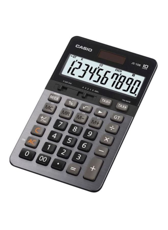 CASIO 10-Digit Calculator Grey/Black - Image 1