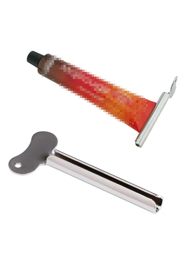 Stainless Steel Toothpaste Tube Squeezer Reusable Multifunctional Cream Cosmetic Paint Applicator 1pc - Image 5