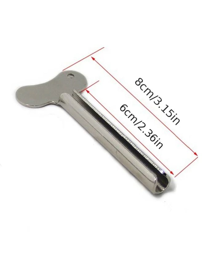 Stainless Steel Toothpaste Tube Squeezer Reusable Multifunctional Cream Cosmetic Paint Applicator 1pc - Image 3