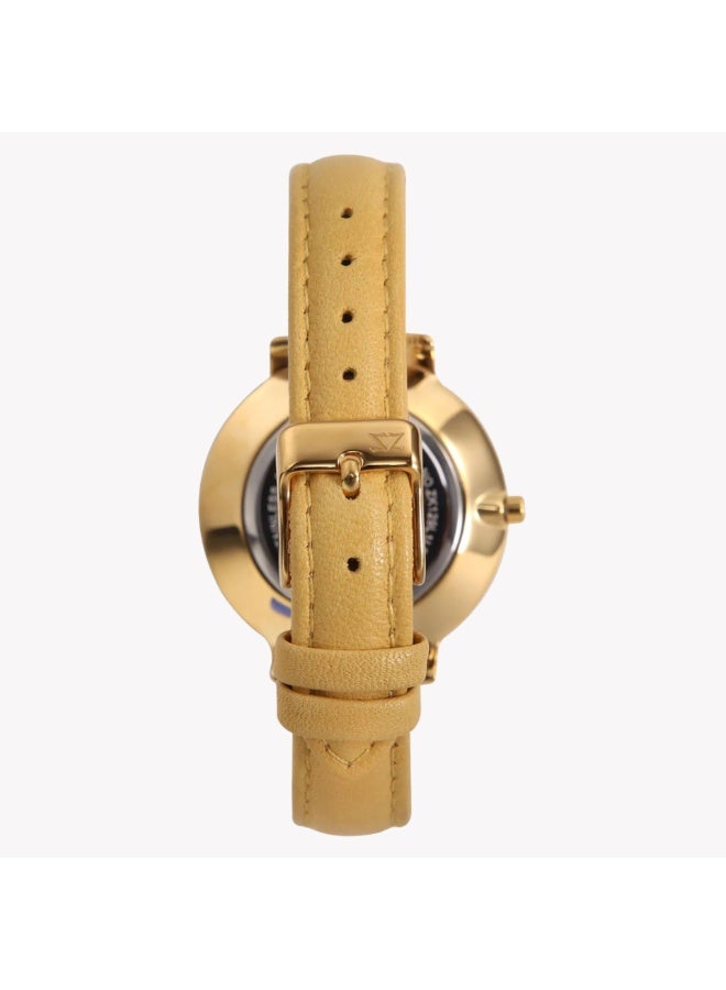 ZINK Women's Gold & Khaki Watch, Stainless Steel | ZK129L1LS-1015S - Image 4