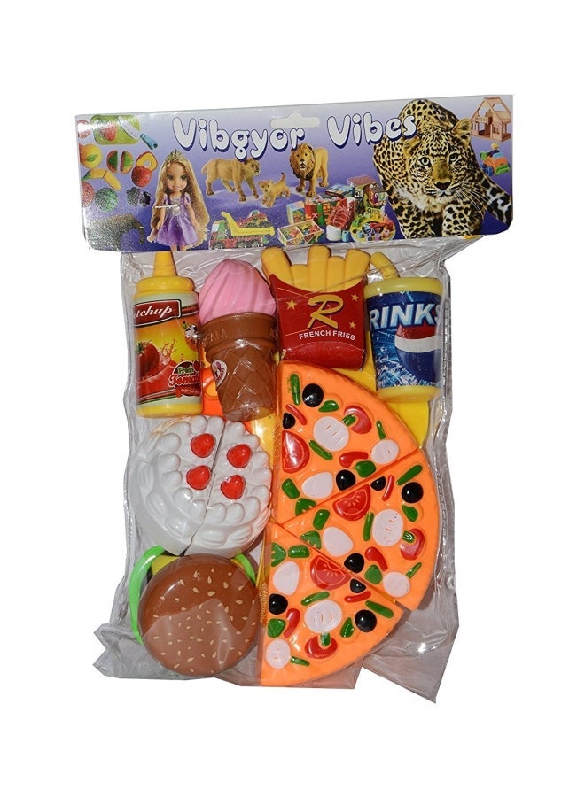 NIBEMINENT 12-Piece Restaurant And Fastfood Pretend Play Set B0728LN88Q - Image 2