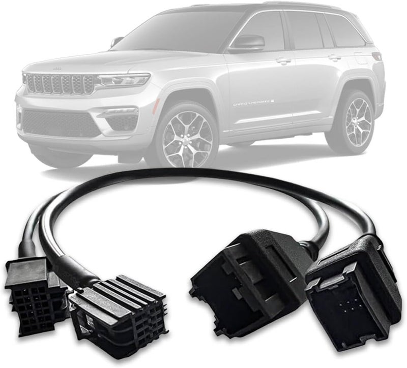AMHTDOL OBD2 12+8 Extension Adapter for Chrysler Vehicles - Image 1